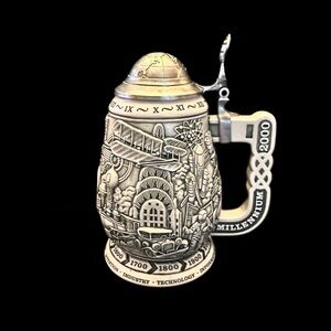 Millennium 1000 Years of History Collector’s Stein | Avon 1999 | CUI Ceramarte